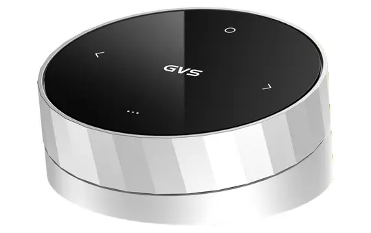 GVS CHRK-04/BLE.4.22 KNX Bluetooth Drehregler K5 silber