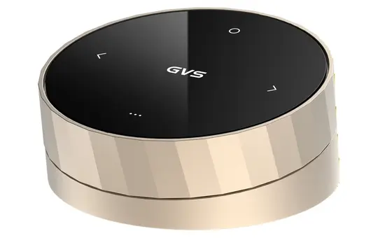 GVS CHRK-04/BLE.4.24 KNX/Bluetooth Drehregler K5 champagner