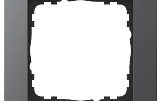 GVS 503053815 Abdeckrahmen Waltz 1-fach | anthrazit