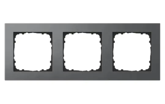GVS 503053891 Abdeckrahmen Waltz 3-fach | anthrazit