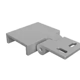 BARTHELME 62425232 Winkelhalter B2-Flexline 2 Stück | aluminium | 27-32 mm