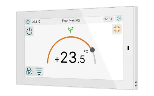 ZENNIO ZVICX50S KNX-Touchpanel CX50 Secure | silber | 5 Zoll
