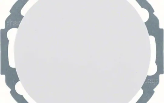 HAGER WLS1211WG SCHUKO-Steckdose R.Classic 1-fach, Klappdeckel, Berührungsschutz | polarweiß glänzend