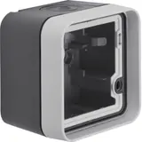 HAGER WNA671 Gehäuseunterteil AP IP55 W.1 1-fach | grau