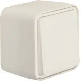 HAGER WNC001B Wippschalter IP55 W.1 Wechselschalter | polarweiß