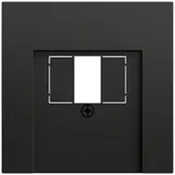 GIRA 037674 Abdeckung für USB-Spannungsversorgung F100 schwarz matt
