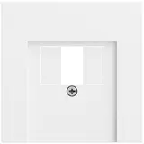 GIRA 027672 Telefonabdeckung System 70 Standard | reinweiß seidenmatt