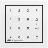 GIRA 260570 Keyless-In Codetastatur System 70 Standard | reinweiß glänzend