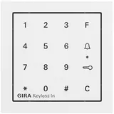 GIRA 260572 Keyless-In Codetastatur System 70 Standard | reinweiß seidenmatt