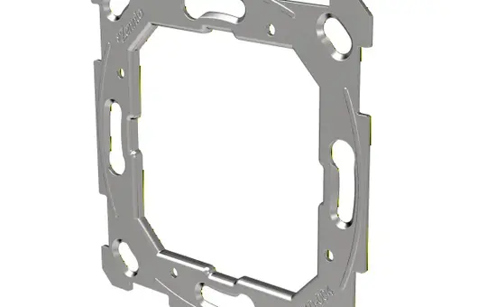 ZENNIO ZAC-HOLD Montageplatte Z35, Flat und Tecla