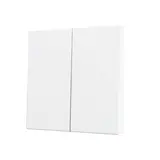 ZENNIO ZS70CSOFT24MW Tasterabdeckung ZS70 2-fach | weiß matt