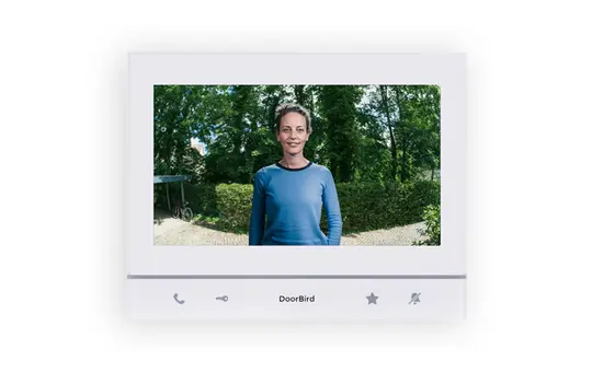 DOORBIRD A1103 IP-Video-Innenstation polarweiß | 7 Zoll