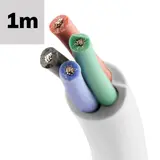 ISOLED 111140 RGB-Kabel Meterware, 4-polig | 0,5 mm²