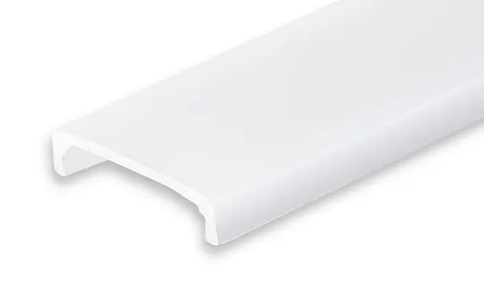 ISOLED 112868 Abdeckung COVER3 für Profil SURF12 RAIL/BORDERLESS (FLAT) | opal | 200 cm
