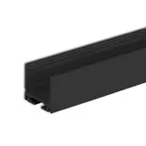 ISOLED 113616 LED-Aufbauprofil SURF16 aluminium schwarz | 200 cm