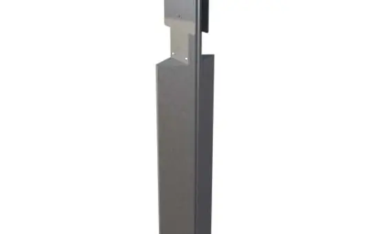 FleXmount TWIN Komplett-Stele Ecoflow Powerpulse 2 ohne Dach, 2-fach