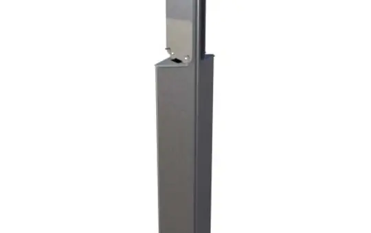 FleXmount FM_HA_WO_TWIN Komplett-Stele Hager witty one plus pro ohne Dach, 2-fach