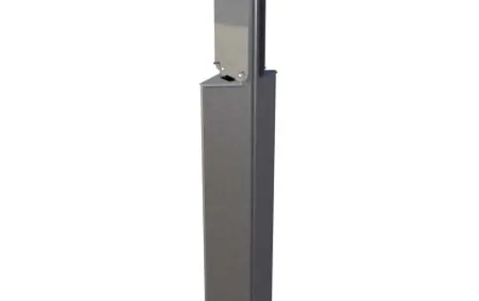 FleXmount DA TWIN Komplett-Stele Hager witty one plus pro mit Dach, 2-fach