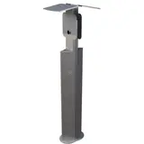 FleXmount FM_JC_ME_DA_TWIN Komplett-Stele Juice Charger ME mit Dach, 2-fach