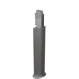 FleXmount FM_SO_CH22_TWIN Komplett-Stele Solaredge one EV Charger 22 ohne Dach, 2-fach