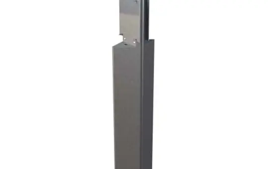 FleXmount FM_SO_CH22_TWIN Komplett-Stele Solaredge one EV Charger 22 ohne Dach, 2-fach