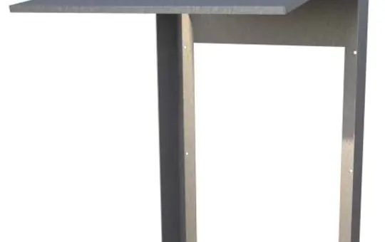 FleXmount FM_WSD50 Wetterschutzdach für Wechselrichter & Zubehör | 80x50 mm