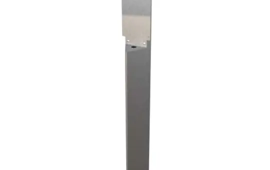 FleXmount FM_ZG2 Komplett-Stele Zaptec Go 2 ohne Dach, 1-fach