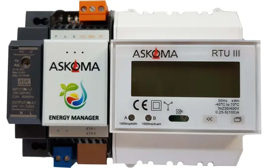 ASKOMA 012-2280 ASKOSET+ mit Energiezähler bis 100 A