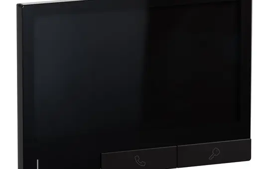 LEGRAND 344743 Video-Innenstelle Classe 300 mit Smartphone-Anbindung | schwarz | 7 Zoll