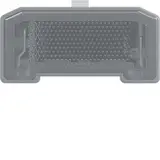HAGER WDE1675W LED-Modul mit N-Klemme 230 V, 0,4 mA, Modul-Einsätze grau