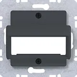 HAGER WAF2163AT Modul-Abdeckung A.x/C.x 1-/2-fach, Reichle&De-Massari | anthrazit matt