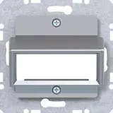HAGER WAF2163TA Modul-Abdeckung A.x/C.x 1-/2-fach, Reichle&De-Massari | titan matt