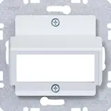 HAGER WAF2190WM Modul-Abdeckung A.x/C.x 2-fach, Reichle&De-Massari | lichtweiß matt