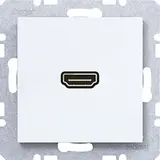 HAGER WAF4380WG High Definition Anschlussdose A.x/C.x 90° Steckanschluss | lichtweiß glänzend