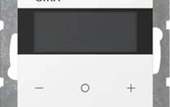 GIRA 200503 KNX Raumklimasensor System 55 Komfort | reinweiß glänzend