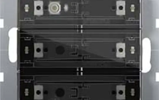 GIRA 504700 KNX-Tastsensor 4 System 55 3-fach, Komfort