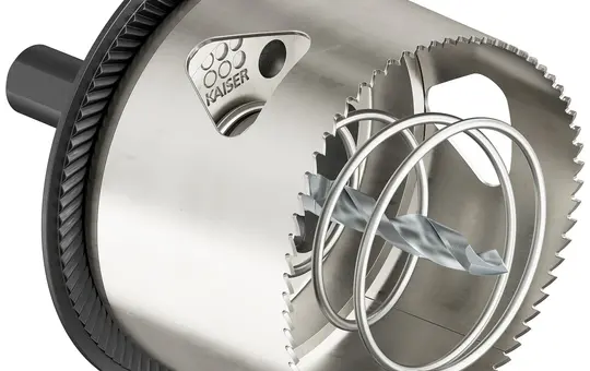 KAISER 1081-10 PROFI Fräser mit Randsenker | Ø 68 mm