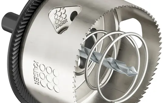 KAISER 1081-20 PROFI Fräser mit Randsenker | Ø 74 mm