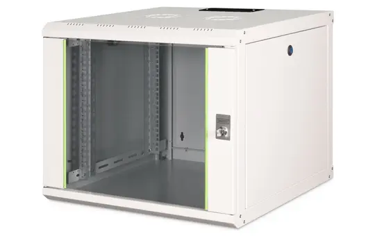 DIGITUS DN-19 09U-6/6 Wandgehäuse Unique Serie 9 HE | grau | 600x600mm