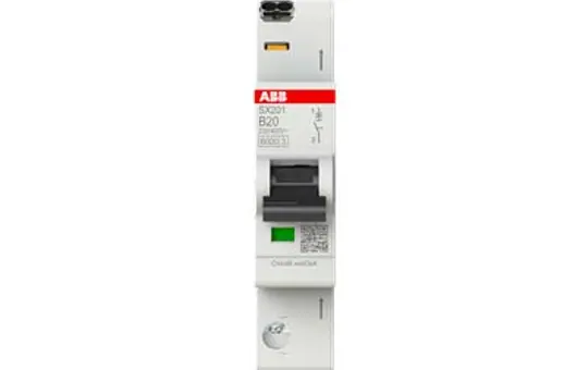 ABB SX201-B20 Leitungsschutzschalter FlexLine 1P B, 20 A