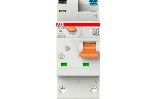 ABB SX-ARC1 C6 Fehlerlichtbogen-Schutzeinrichtung 1P+N C, 6 A