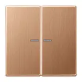 JUNG BTBRG17102 Tastsensor HOME Serie LS 2-fach | bronze gebürstet