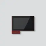 SIEDLE A 151-10 R IP-Video-Innenstation In-Home Axiom Parallelschaltung von max. 8 Innenstationen, AP | perlrubinrot | 7 Zoll