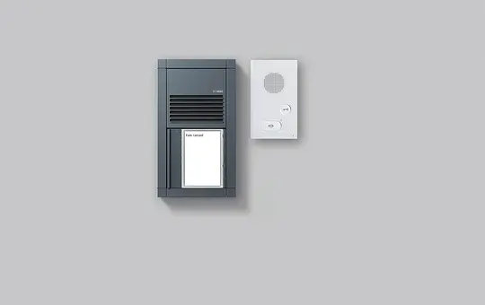 SIEDLE 210012962-00 Audio-Set Außenstation Vario 1 Ruftaste | anthrazitgrau