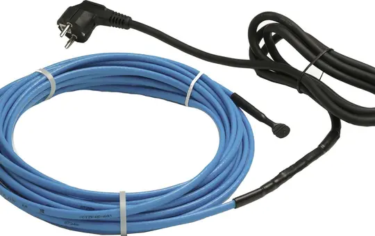 DEVI 98300079 selbstlimitierendes Heizband 10 W/m, steckerfertig konfektioniert | 19 m