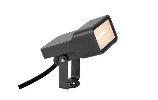 SLV 1008478 Erdspießleuchte SYNE WIDE 2200 K, 115°, IP65, eckig | schwarz