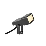 SLV 1008479 Erdspießleuchte SYNE WIDE 3000 K, 115°, IP65, eckig | schwarz