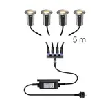 SLV 1008841 Bodeneinbauleuchte TRAIL-LITE® 60 3000 K, IP67, rund | edelstahl