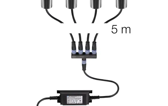 SLV 1008841 Bodeneinbauleuchte TRAIL-LITE® 60 3000 K, IP67, rund | edelstahl