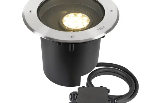 SLV 1009170 Bodeneinbauleuchte DALI DASAR XL rund, 3000 K